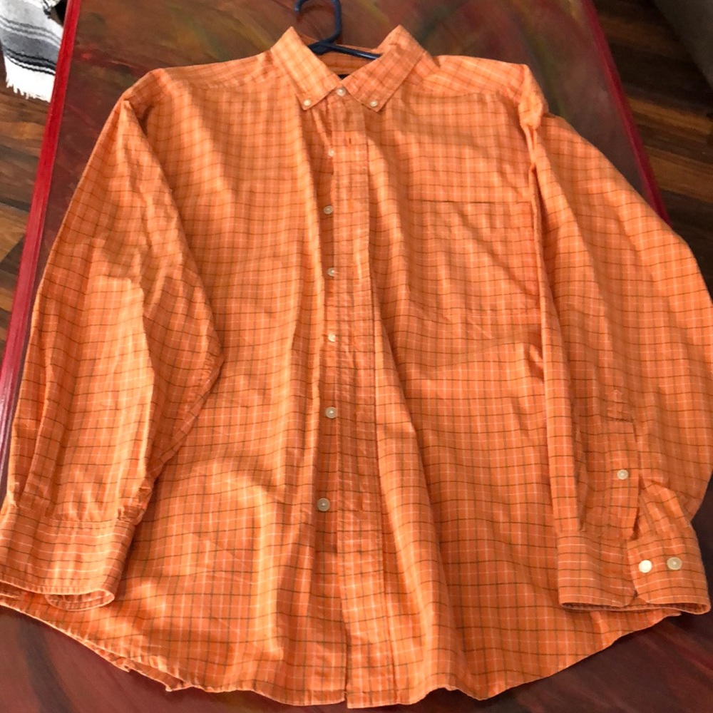 Orange Men’s Button Down